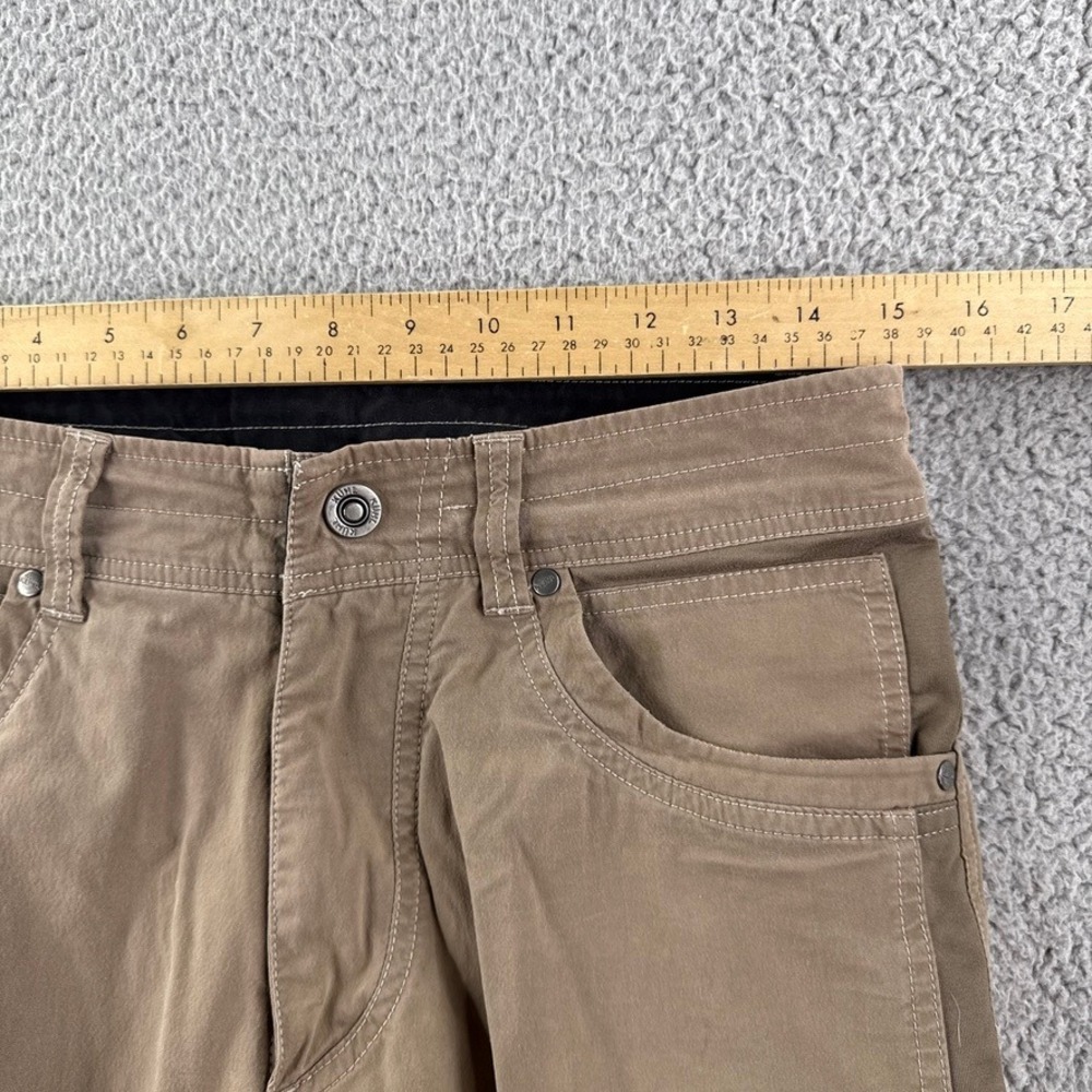 Kuhl Pants Mens Beige 30x34 (Fit 30x31) Radikl Performance Outdoors Work Hiking - Picture 8 of 15